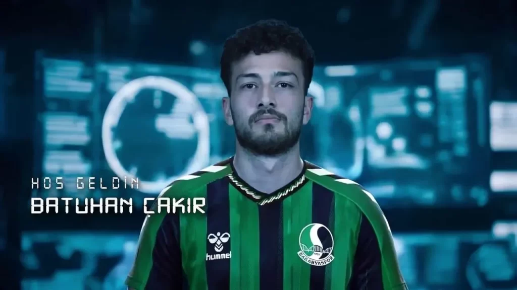 sakaryaspor batuhan cakir transferini yapay zeka ile duyurdu 1