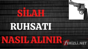 Silah Ruhsatı Nasıl Alınır?