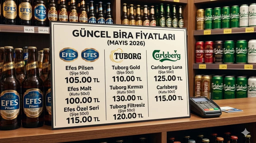 Bira Fiyat Listesi