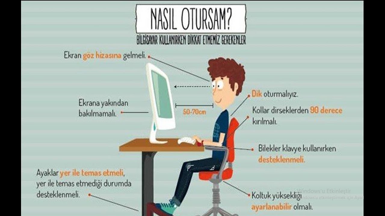 Bilime Göre Doğru Oturma Şekli Nasıl Olmalı? 1 nasıl otursam