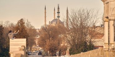 Selimiye Camii8217nde Korkutan Yangin Panigi Hizla Sonduruldu featured