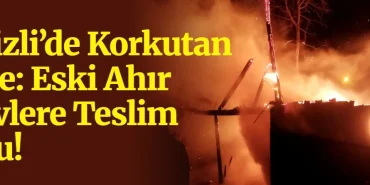 ferizli yangın korkuttu