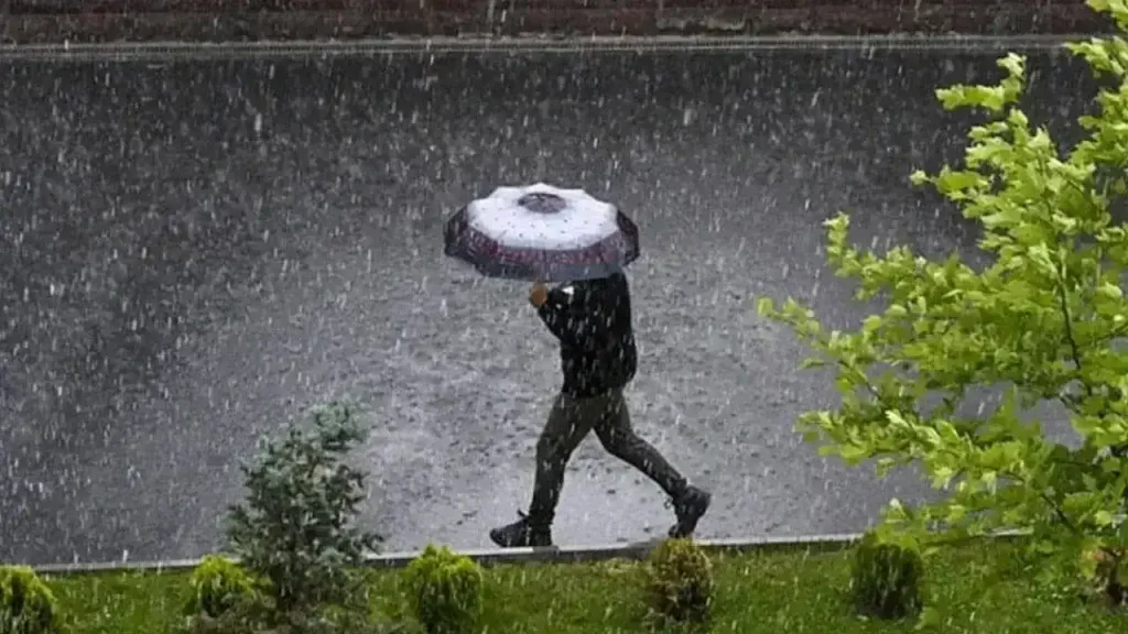 Bayramda sakarya yağmur