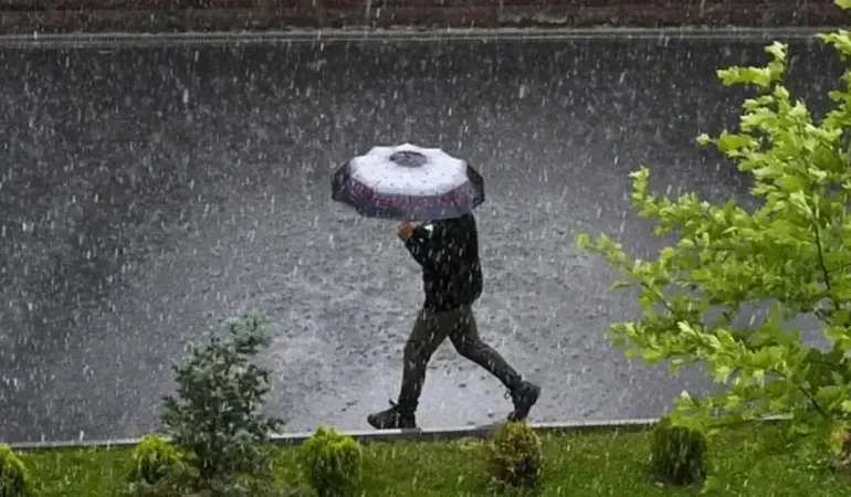 Bayramda sakarya yağmur