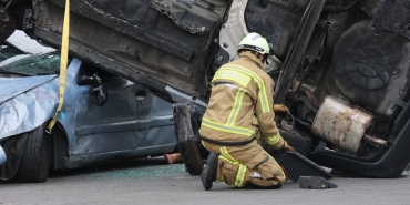 Elazig8217da Trafik Kazasi Iki Kisi Yaralandi featured