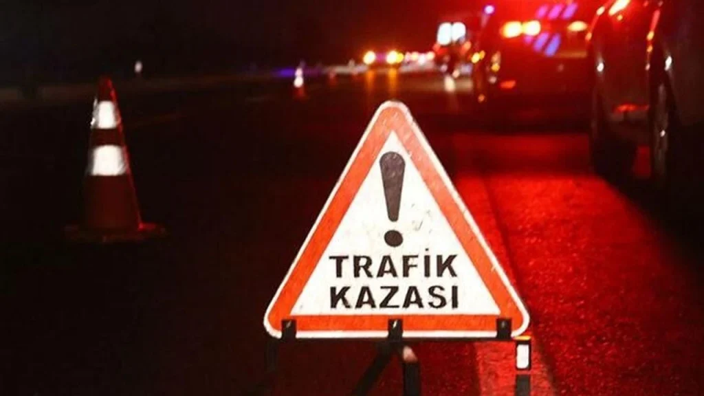 trafik kazasi gece15