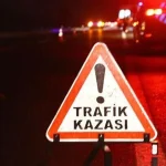 trafik kazasi gece15