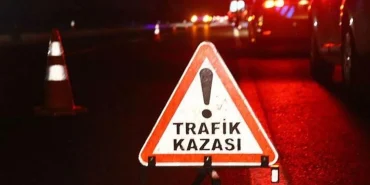trafik kazasi gece15
