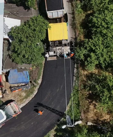 Söğütlü’de 6 kilometrelik yol tamamen yenileniyor 8 Söğütlü Asfalt