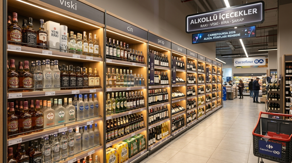Carrefoursa Alkol Fiyatları
