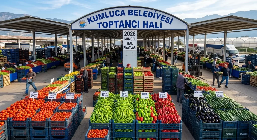 Kumluca Toptancı Hali Güncel Sebze Fiyatları Listesi