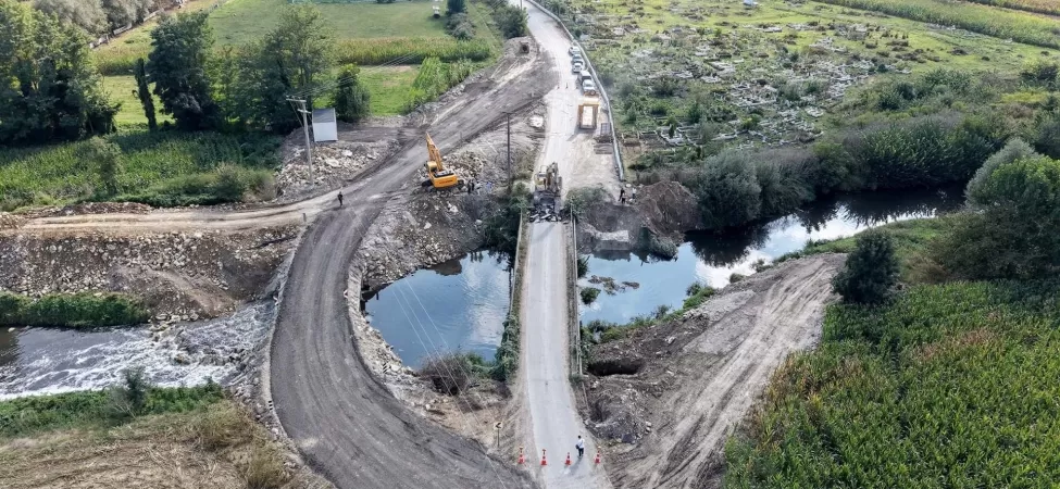 ferizli köprü calışmaları