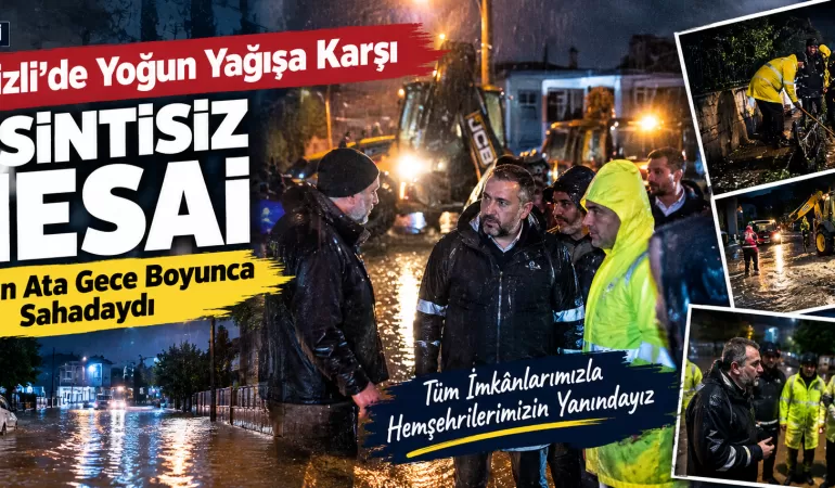 Ferizli’de Şiddetli Yağış: Metrekareye 100 Kilogramı Aştı