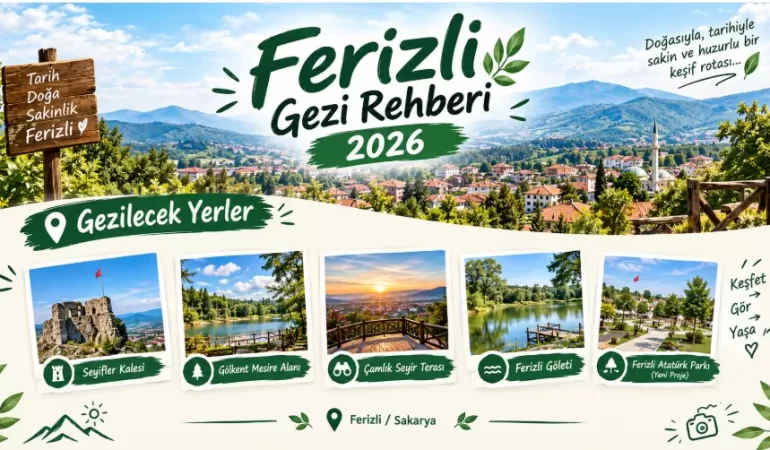 Ferizli Gezi Rehberi 2026: Gezilecek Yerler ve Doğa Rotaları