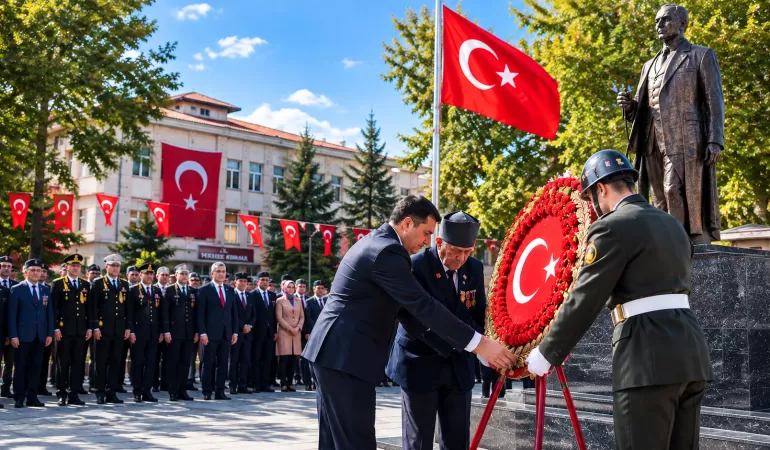 Ferizli’de Gaziler Günü İçin Anlamlı Tören