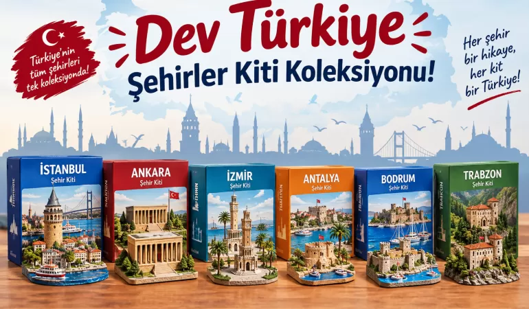 Dev Türkiye Şehirler Kiti Koleksiyonu
