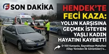 hendek kaza feci